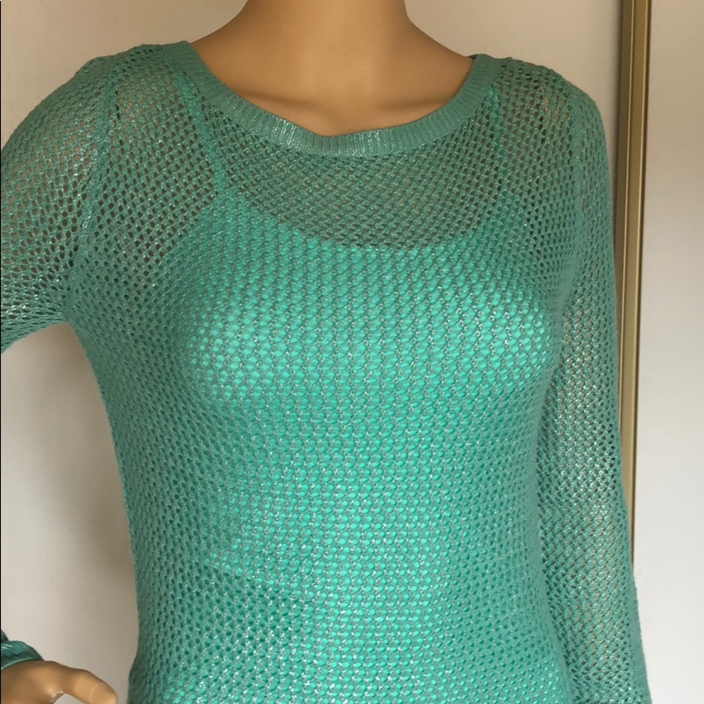 BCBG MAXAZRIA mint green sweater and tank set. Size XS - Picture 3 of 13